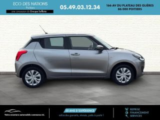 86000 : Hyundai Poitiers - Eco des Nations - SUZUKI Swift - Swift - Gris clair - Traction - Essence/Micro-Hybride