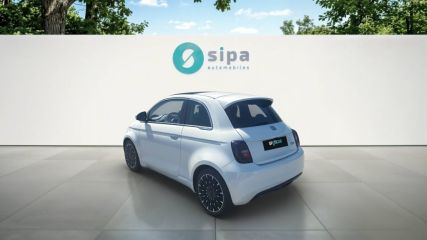 33140 : Hyundai Bordeaux Sud Villenave d'Ornon - Sipa Automobiles - FIAT 500e BERLINE MY22 SERIE 1 STEP 2 Icône - 500 III ELECTRIQUE - Blanc                                              - Automate à fonct. Continu - Courant électrique