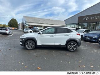 35400 : Hyundai Saint-Malo - GCA - HYUNDAI Kona - Kona - Atlas White - Traction - Hybride : Essence/Electrique