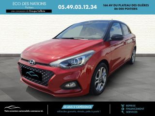 86000 : Hyundai Poitiers - Eco des Nations - HYUNDAI i20 - i20 - Rouge - Traction - Essence