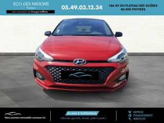 86000 : Hyundai Poitiers - Eco des Nations - HYUNDAI i20 - i20 - Rouge - Traction - Essence