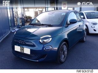 50000 : Hyundai Saint-Lô - GCA - FIAT 500 - 500 - Ocean Green métal - Traction - Electrique