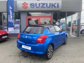 28600 : Hyundai Chartres - Alliance Automobile - SUZUKI Swift - Swift - So&#039;Color Speedy Blue/Super Black métal - Traction - Essence/Micro-Hybride