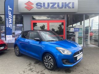 28600 : Hyundai Chartres - Alliance Automobile - SUZUKI Swift - Swift - So&#039;Color Speedy Blue/Super Black métal - Traction - Essence/Micro-Hybride