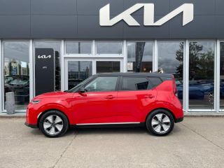 89100 : Hyundai Sens - APS - KIA e-Soul - e-Soul - Rouge Inferno métal+Toit Noir Abyssinie - Traction - Electrique