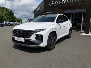 49070 : Hyundai Angers - Oceane Automobiles - HYUNDAI TUCSON N Line Executive - TUCSON IV - Blanc - Boîte automatique - Essence / Courant électrique