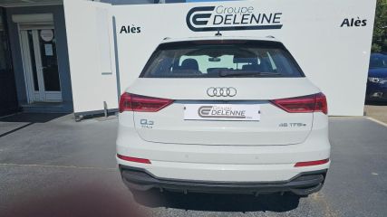 30100 : Hyundai Alès - Auto Hall - AUDI Q3 S line - Q3 II - Blanc - Automate sequentiel - Essence / Courant électrique