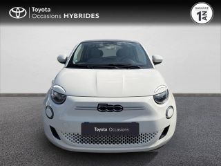 50000 : Hyundai Saint-Lô - GCA - FIAT 500 - 500 - Blanc - Traction - Electrique