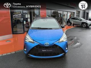 50000 : Hyundai Saint-Lô - GCA - TOYOTA Yaris - Yaris - Bleu Nebula bi-ton Toit Noir - Traction - Hybride : Essence/Electrique