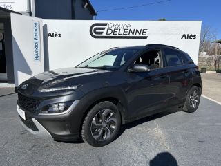 30100 : Hyundai Alès - Auto Hall - HYUNDAI KONA HYBRID Intuitive - KONA - Gris - Automate sequentiel - Essence / Courant électrique