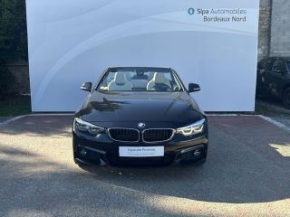 33110 : Hyundai Bordeaux Nord Le Bouscat - Sipa Automobiles - BMW SERIE 4 CABRIOLET F33 LCI M Sport - SERIE 4 - BLACK SAPPHIRE METALLIC - Boîte automatique - Diesel
