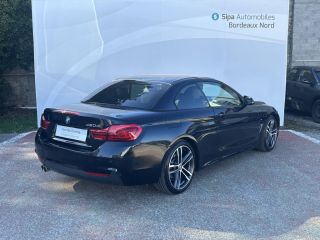 33110 : Hyundai Bordeaux Nord Le Bouscat - Sipa Automobiles - BMW SERIE 4 CABRIOLET F33 LCI M Sport - SERIE 4 - BLACK SAPPHIRE METALLIC - Boîte automatique - Diesel