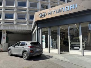 75013 : Hyundai Paris 13 - Bayard Automobiles - HYUNDAI Kona - Kona - Galactic Grey - Traction - Hybride : Essence/Electrique