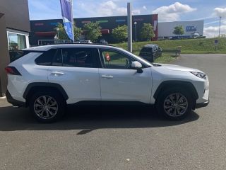 49070 : Hyundai Angers - Oceane Automobiles - TOYOTA RAV4 HYBRIDE MY22 Lounge - RAV4 V - Blanc - Automate à fonct. Continu - Essence / Courant électrique
