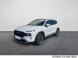 35400 : Hyundai Saint-Malo - GCA - HYUNDAI Santa Fe - Santa Fe - Glacier White Métal - Transmission intégrale - Hybride rechargeable : Essence/Electrique