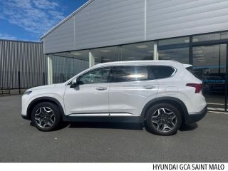 35400 : Hyundai Saint-Malo - GCA - HYUNDAI Santa Fe - Santa Fe - Glacier White Métal - Transmission intégrale - Hybride rechargeable : Essence/Electrique