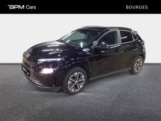 18230 : Hyundai Bourges - ELLIPSE Automobiles - HYUNDAI Kona - Kona - Phantom Black Métal - Traction - Electrique