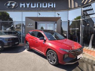 19100 : Hyundai Brive-la-Gaillarde - Garage Pouget - HYUNDAI Tucson - Tucson - Sunset Red Métal - Traction - Hybride : Essence/Electrique