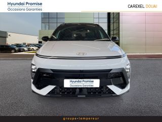 59187 : Hyundai Douai - Groupe Lempereur - HYUNDAI Kona - Kona - Atlas White/Toit/rétros Black - Traction - Hybride : Essence/Electrique