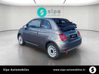 33140 : Hyundai Bordeaux Sud Villenave d'Ornon - Sipa Automobiles - FIAT 500C SERIE 9 EURO 6D-FULL Dolcevita - 500 II - Gris - Boîte manuelle - Essence sans plomb