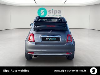33140 : Hyundai Bordeaux Sud Villenave d'Ornon - Sipa Automobiles - FIAT 500C SERIE 9 EURO 6D-FULL Dolcevita - 500 II - Gris - Boîte manuelle - Essence sans plomb