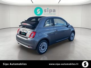 33140 : Hyundai Bordeaux Sud Villenave d'Ornon - Sipa Automobiles - FIAT 500C SERIE 9 EURO 6D-FULL Dolcevita - 500 II - Gris - Boîte manuelle - Essence sans plomb