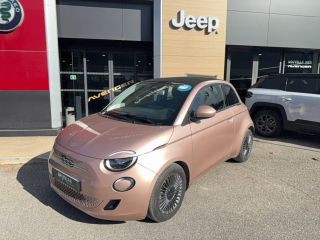 04100 : Hyundai Manosque - Pedinielli - FIAT 500e CABRIOLET Nouvelle 500 - 500 III - Rose - Automate à fonct. Continu - Courant électrique