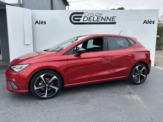 30100 : Hyundai Alès - Auto Hall - SEAT IBIZA FR - IBIZA V - Rouge - Automate sequentiel - Essence sans plomb