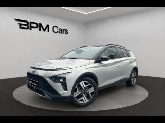 92250 : Hyundai La Garenne-Colombes - BPM Cars - HYUNDAI Bayon - Bayon - Sleek Silver Métal/Toit/rétros Black - Traction - Essence/Micro-Hybride
