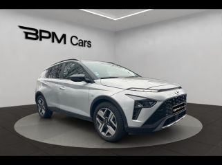 92250 : Hyundai La Garenne-Colombes - BPM Cars - HYUNDAI Bayon - Bayon - Sleek Silver Métal/Toit/rétros Black - Traction - Essence/Micro-Hybride