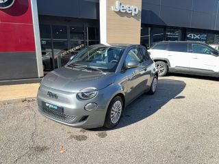 04100 : Hyundai Manosque - Pedinielli - FIAT 500e BERLINE Nouvelle 500 - 500 III ELECTRIQUE - Gris - Automate à fonct. Continu - Courant électrique