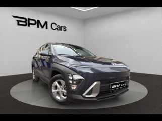 75013 : Hyundai Paris 13 - BPM Cars - HYUNDAI Kona - Kona - Denim Blue perlé métallisé - Traction - Hybride : Essence/Electrique