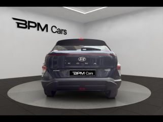 75013 : Hyundai Paris 13 - BPM Cars - HYUNDAI Kona - Kona - Denim Blue perlé métallisé - Traction - Hybride : Essence/Electrique
