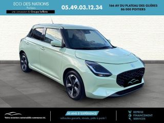 86000 : Hyundai Poitiers - Eco des Nations - SUZUKI Swift - Swift - Jaune - Traction - Essence/Micro-Hybride