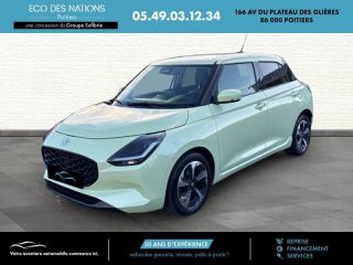 86000 : Hyundai Poitiers - Eco des Nations - SUZUKI Swift - Swift - Jaune - Traction - Essence/Micro-Hybride