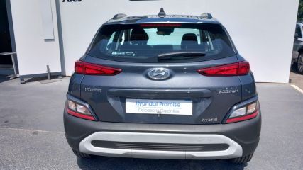 30100 : Hyundai Alès - Auto Hall - HYUNDAI KONA HYBRID Initia - KONA - Gris - Automate sequentiel - Essence / Courant électrique