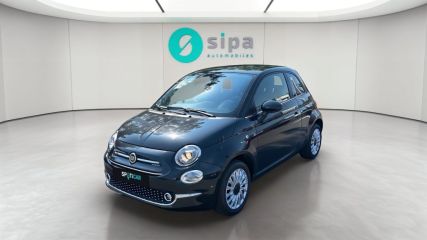 33140 : Hyundai Bordeaux Sud Villenave d'Ornon - Sipa Automobiles - FIAT 500 MY22 Web Collezione - 500 MY22 - Noir - Boîte manuelle - Essence sans plomb