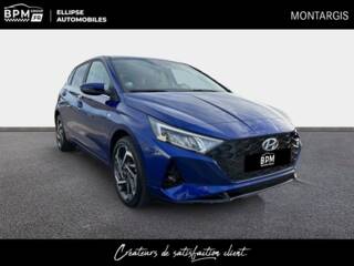 45200 : Hyundai Montargis - ELLIPSE Automobiles - HYUNDAI i20 - i20 - Intense Blue Métal - Traction - Essence/Micro-Hybride
