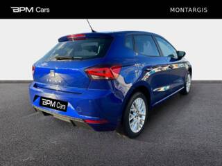 45200 : Hyundai Montargis - ELLIPSE Automobiles - SEAT Ibiza - Ibiza - Bleu électrique - Traction - Essence