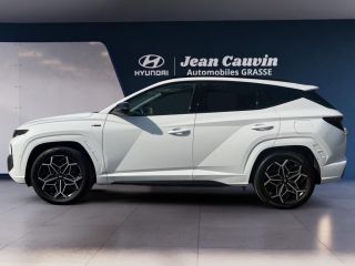 06130 : Hyundai Grasse - Garage Jean Cauvin - HYUNDAI TUCSON N Line Executive - TUCSON IV - Blanc - Boîte automatique - Essence / Courant électrique