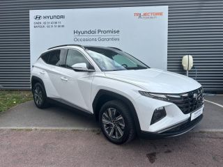 14100 : Hyundai Lisieux - Trajectoire Automobiles - HYUNDAI Tucson - Tucson - Serenity White Métal - Traction - Hybride : Essence/Electrique