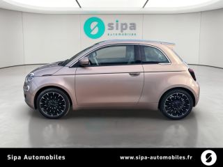 33140 : Hyundai Bordeaux Sud Villenave d'Ornon - Sipa Automobiles - FIAT 500e 3+1 MY22 SERIE 1 STEP 1 La Prima - 500 III ELECTRIQUE - Rose - Automate à fonct. Continu - Courant électrique