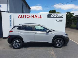 30100 : Hyundai Alès - Auto Hall - HYUNDAI KONA HYBRID Intuitive - KONA - Gris - Automate sequentiel - Essence / Courant électrique