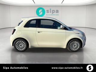 33140 : Hyundai - Sipa Automobiles – Bordeaux Sud - Villenave d’Ornon - FIAT 500e BERLINE Nouvelle 500 - 500 III ELECTRIQUE - Ice White - Automate à fonct. Continu - Courant électrique