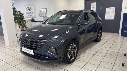 95500 : Hyundai Gonesse - ABVV - HYUNDAI TUCSON Executive - TUCSON IV - Bleu - Boîte automatique - Essence / Courant électrique