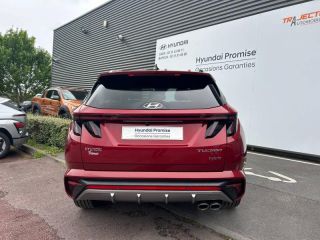 14100 : Hyundai Lisieux - Trajectoire Automobiles - HYUNDAI Tucson - Tucson - Sunset Red Métal - Traction - Hybride : Essence/Electrique