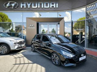 19100 : Hyundai Brive-la-Gaillarde - Garage Pouget - HYUNDAI i20 - i20 - Phantom Black Métal - Traction - Essence/Micro-Hybride