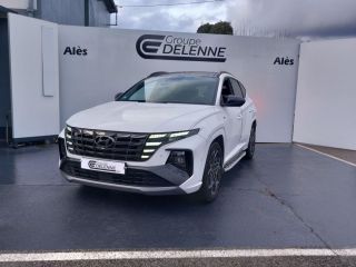 30100 : Hyundai Alès - Auto Hall - HYUNDAI TUCSON N Line Executive - TUCSON IV - Blanc - Boîte automatique - Essence / Courant électrique