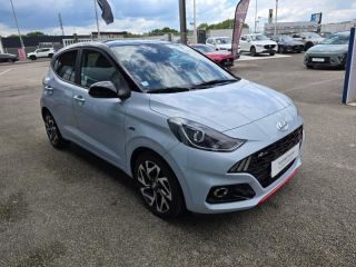 87280 : Hyundai Limoges - Motors Cars - HYUNDAI i10 - i10 - Aqua Turquoise Métal - Traction - Essence