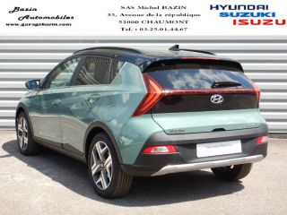 52000 : Hyundai Chaumont - Garage Michel Bazin - HYUNDAI Bayon - Bayon - Mangrove Green Métal/Toit/rétros Black - Traction - Essence/Micro-Hybride